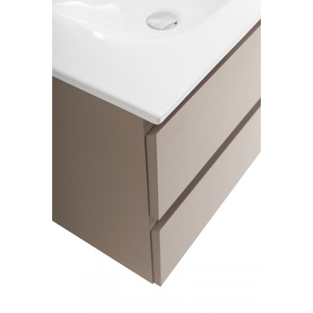 Тумба с раковиной подвесная BelBagno KRAFT-700-2C-SO-CO Бежевый матовый, раковина белая BB-8099-70 Тумба с раковиной подвесная BelBagno KRAFT-700-2C-SO-CO Бежевый матовый, раковина белая BB-8099-70