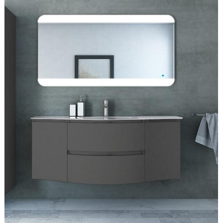 Мебель для ванной Cezares VAGUE 138 Grigio Talpa Opaco Мебель для ванной Cezares VAGUE 138 Grigio Talpa Opaco