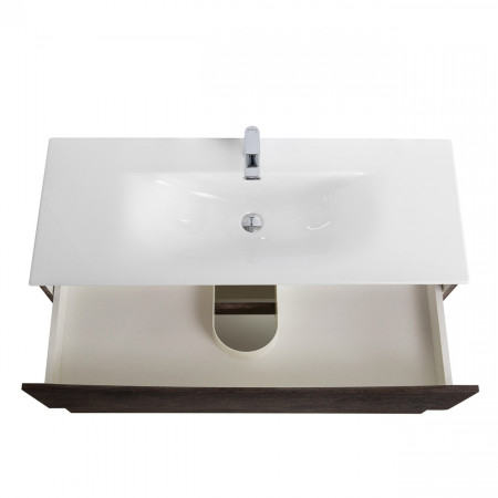 Тумба с раковиной подвесная BelBagno MARINO-CER-N-1200-2C-SO-RNG-P Rovere Nature Grigio, раковина белая BB-8099-120 Тумба с раковиной подвесная BelBagno MARINO-CER-N-1200-2C-SO-RNG-P Rovere Nature Grigio, раковина белая BB-8099-120