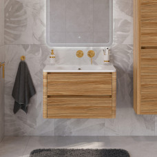 Мебель для ванной Cezares RELAX 80 Дуб карамельный RELAX-800-2C-SO-RC-P