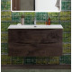 Тумба с раковиной подвесная BelBagno MARINO-CER-N-1000-2C-SO-RNG-P Rovere Nature Grigio, раковина белая BB-8099-100 Тумба с раковиной подвесная BelBagno MARINO-CER-N-1000-2C-SO-RNG-P Rovere Nature Grigio, раковина белая BB-8099-100