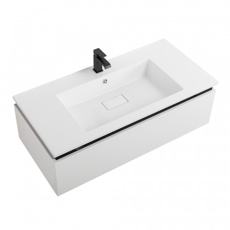 Мебель для ванной Cezares SLIDER 100 Bianco Opaco SLIDER-1000-1C-SO-BO Мебель для ванной Cezares SLIDER 100 Bianco Opaco SLIDER-1000-1C-SO-BO