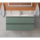 Тумба с раковиной подвесная BelBagno KRAFT-1000-2C-SO-VO Еловый матовый, раковина белая BB-8099-100 Тумба с раковиной подвесная BelBagno KRAFT-1000-2C-SO-VO Еловый матовый, раковина белая BB-8099-100