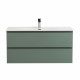 Тумба с раковиной подвесная BelBagno KRAFT-1000-2C-SO-VO Еловый матовый, раковина белая BB-8099-100 Тумба с раковиной подвесная BelBagno KRAFT-1000-2C-SO-VO Еловый матовый, раковина белая BB-8099-100