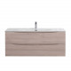 Тумба с раковиной подвесная BelBagno MARINO-CER-N-1200-2C-SO-RG-P Rovere Grigio, раковина белая BB-8099-120 Тумба с раковиной подвесная BelBagno MARINO-CER-N-1200-2C-SO-RG-P Rovere Grigio, раковина белая BB-8099-120