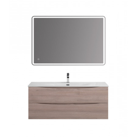 Тумба с раковиной подвесная BelBagno MARINO-CER-N-1200-2C-SO-RG-P Rovere Grigio, раковина белая BB-8099-120 Тумба с раковиной подвесная BelBagno MARINO-CER-N-1200-2C-SO-RG-P Rovere Grigio, раковина белая BB-8099-120