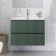 Тумба с раковиной подвесная BelBagno UNO-MINI-700-2C-SO-VO Еловый матовый, раковина белая BB-8099-3-70 Тумба с раковиной подвесная BelBagno UNO-MINI-700-2C-SO-VO Еловый матовый, раковина белая BB-8099-3-70