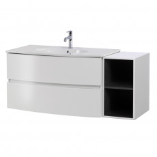 Мебель для ванной Cezares ELETTRA 130 Bianco opaco 55525+55529