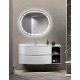 Мебель для ванной Cezares ELETTRA 130 Bianco opaco 55525+55529 Мебель для ванной Cezares ELETTRA 130 Bianco opaco 55525+55529