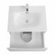 Тумба с раковиной подвесная BelBagno MARINO-CER-N-700-2C-SO-BO-P Bianco Opaco, раковина белая BB-8099-70 Тумба с раковиной подвесная BelBagno MARINO-CER-N-700-2C-SO-BO-P Bianco Opaco, раковина белая BB-8099-70