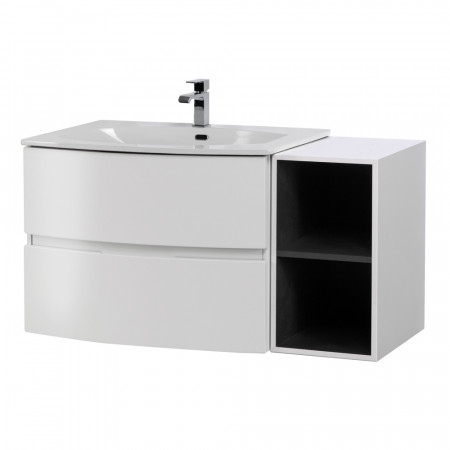 Мебель для ванной Cezares ELETTRA 104 Bianco opaco 55521+55529 Мебель для ванной Cezares ELETTRA 104 Bianco opaco 55521+55529