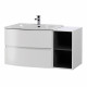 Мебель для ванной Cezares ELETTRA 104 Bianco opaco 55521+55529 Мебель для ванной Cezares ELETTRA 104 Bianco opaco 55521+55529