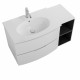 Мебель для ванной Cezares ELETTRA 104 Bianco opaco 55521+55529 Мебель для ванной Cezares ELETTRA 104 Bianco opaco 55521+55529
