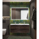Тумба с раковиной подвесная BelBagno MARINO-CER-N-1200-4C-SO-RNG-P Rovere Nature Grigio, раковина белая BB-8099-120-2 с 2-я чашами Тумба с раковиной подвесная BelBagno MARINO-CER-N-1200-4C-SO-RNG-P Rovere Nature Grigio, раковина белая BB-8099-120-2 с 2-я чашами