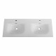 Тумба с раковиной подвесная BelBagno MARINO-CER-N-1200-4C-SO-RNG-P Rovere Nature Grigio, раковина белая BB-8099-120-2 с 2-я чашами Тумба с раковиной подвесная BelBagno MARINO-CER-N-1200-4C-SO-RNG-P Rovere Nature Grigio, раковина белая BB-8099-120-2 с 2-я чашами