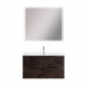 Тумба с раковиной подвесная BelBagno MARINO-CER-MINI-900-2C-SO-RNG-P Rovere Nature Grigio, раковина белая BB-8099-3-90 Тумба с раковиной подвесная BelBagno MARINO-CER-MINI-900-2C-SO-RNG-P Rovere Nature Grigio, раковина белая BB-8099-3-90