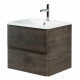 Тумба подвесная с раковиной BelBagno ALBANO-700-2C-SO-RNG Тумба подвесная с раковиной BelBagno ALBANO-700-2C-SO-RNG