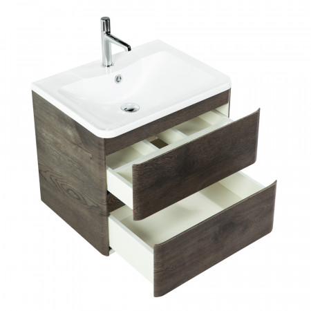 Тумба подвесная с раковиной BelBagno ALBANO-700-2C-SO-RNG Тумба подвесная с раковиной BelBagno ALBANO-700-2C-SO-RNG