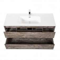 Тумба подвесная с раковиной BelBagno KRAFT-1200-2C-SO-PP