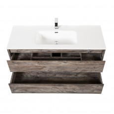 Тумба подвесная с раковиной BelBagno KRAFT-1200-2C-SO-PP