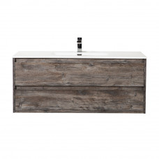 Тумба подвесная с раковиной BelBagno KRAFT-1200-2C-SO-PP