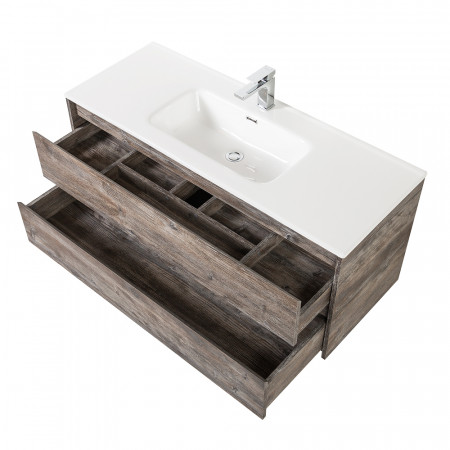 Тумба подвесная с раковиной BelBagno KRAFT-1200-2C-SO-PP Тумба подвесная с раковиной BelBagno KRAFT-1200-2C-SO-PP