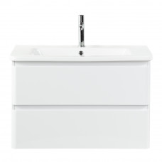 Тумба подвесная с керамической раковиной BelBagno ALBANO-CER-1050-2C-SO-BL