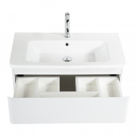 Тумба подвесная с керамической раковиной BelBagno ALBANO-CER-1050-2C-SO-BL Тумба подвесная с керамической раковиной BelBagno ALBANO-CER-1050-2C-SO-BL