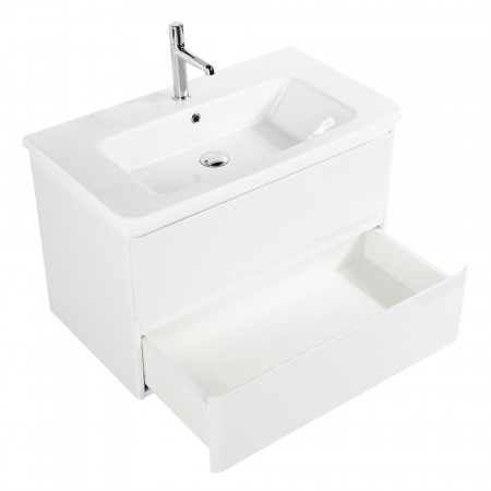 Тумба подвесная с керамической раковиной BelBagno ALBANO-CER-1050-2C-SO-BL Тумба подвесная с керамической раковиной BelBagno ALBANO-CER-1050-2C-SO-BL