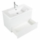 Тумба подвесная с керамической раковиной BelBagno ALBANO-CER-1050-2C-SO-BL Тумба подвесная с керамической раковиной BelBagno ALBANO-CER-1050-2C-SO-BL