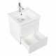 Тумба подвесная с керамической раковиной BelBagno ALBANO-CER-500-2C-SO-BL Тумба подвесная с керамической раковиной BelBagno ALBANO-CER-500-2C-SO-BL
