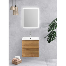Тумба подвесная с керамической раковиной BelBagno ALBANO-CER-600-2C-SO-RR