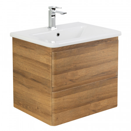 Тумба подвесная с керамической раковиной BelBagno ALBANO-CER-600-2C-SO-RR Тумба подвесная с керамической раковиной BelBagno ALBANO-CER-600-2C-SO-RR