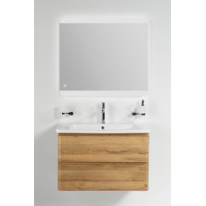 Тумба подвесная с керамической раковиной BelBagno ALBANO-CER-1050-2C-SO-RR