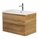 Тумба подвесная с керамической раковиной BelBagno ALBANO-CER-1050-2C-SO-RR Тумба подвесная с керамической раковиной BelBagno ALBANO-CER-1050-2C-SO-RR