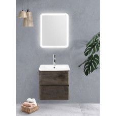 Тумба подвесная с керамической раковиной BelBagno ALBANO-CER-600-2C-SO-RNG