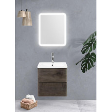 Тумба подвесная с керамической раковиной BelBagno ALBANO-CER-600-2C-SO-RNG
