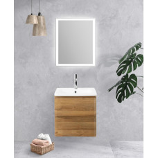 Тумба подвесная с керамической раковиной BelBagno ALBANO-CER-500-2C-SO-RR
