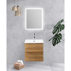 Тумба подвесная с керамической раковиной BelBagno ALBANO-CER-500-2C-SO-RR
