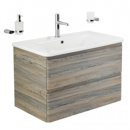 Тумба подвесная с керамической раковиной BelBagno ALBANO-CER-1050-2C-SO-PS Тумба подвесная с керамической раковиной BelBagno ALBANO-CER-1050-2C-SO-PS