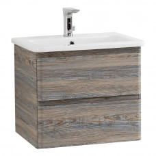 Тумба подвесная с керамической раковиной BelBagno ALBANO-CER-600-2C-SO-PS
