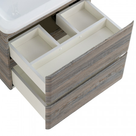 Тумба подвесная с керамической раковиной BelBagno ALBANO-CER-600-2C-SO-PS Тумба подвесная с керамической раковиной BelBagno ALBANO-CER-600-2C-SO-PS