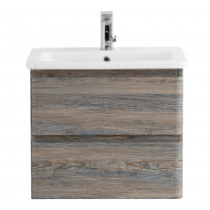 Тумба подвесная с керамической раковиной BelBagno ALBANO-CER-600-2C-SO-PS