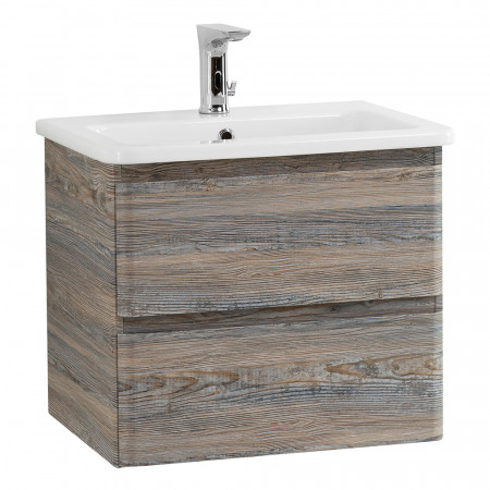Тумба подвесная с керамической раковиной BelBagno ALBANO-CER-500-2C-SO-PS Тумба подвесная с керамической раковиной BelBagno ALBANO-CER-500-2C-SO-PS