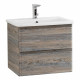 Тумба подвесная с керамической раковиной BelBagno ALBANO-CER-500-2C-SO-PS Тумба подвесная с керамической раковиной BelBagno ALBANO-CER-500-2C-SO-PS