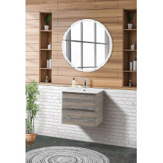 Тумба подвесная с керамической раковиной BelBagno ALBANO-CER-500-2C-SO-PS