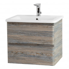 Тумба подвесная с керамической раковиной BelBagno ALBANO-CER-500-2C-SO-PS