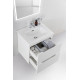 Тумба подвесная с раковиной BelBagno ETNA39-500/390-2C-SO-BL-P + BB500/390ETL Тумба подвесная с раковиной BelBagno ETNA39-500/390-2C-SO-BL-P + BB500/390ETL