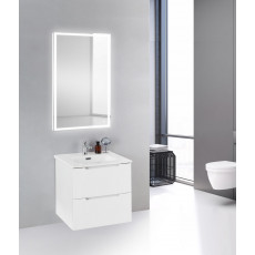 Тумба подвесная с раковиной BelBagno ETNA39-500/390-2C-SO-BL-P + BB500/390ETL