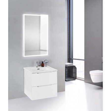 Тумба подвесная с раковиной BelBagno ETNA39-500/390-2C-SO-BL-P + BB500/390ETL Тумба подвесная с раковиной BelBagno ETNA39-500/390-2C-SO-BL-P + BB500/390ETL